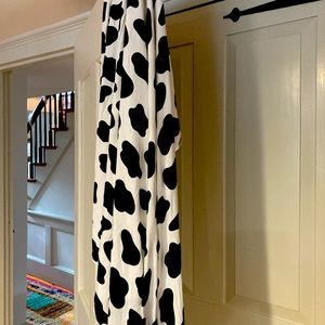 Angel Dear Baby Swaddle Blanket Cow Print with Matching 0-3m hat